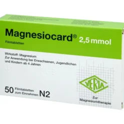 MAGNESIOCARD 2,5 mmol Filmtabletten 50 St