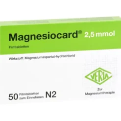 MAGNESIOCARD 2,5 mmol Filmtabletten 50 St