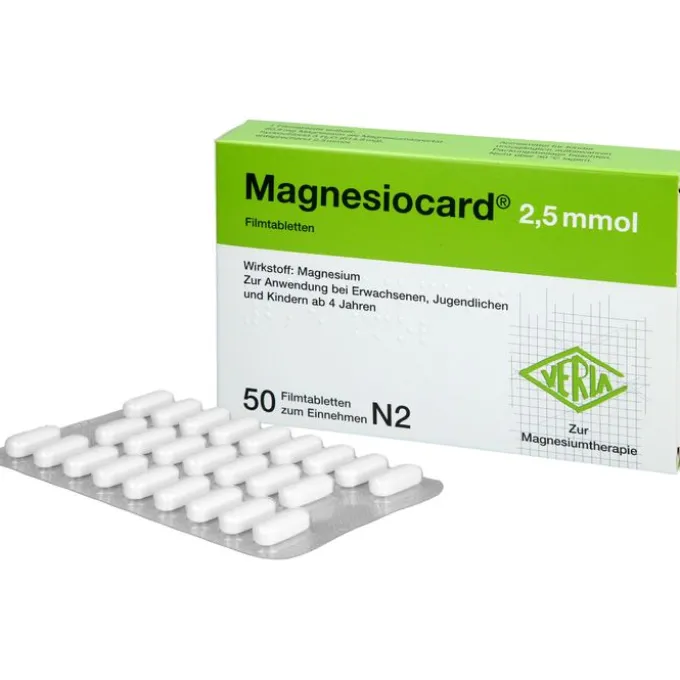 MAGNESIOCARD 2,5 mmol Filmtabletten 50 St