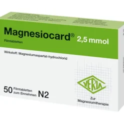 MAGNESIOCARD 2,5 mmol Filmtabletten 50 St