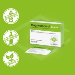 MAGNESIOCARD 5 mmol Plv.z.Her.e.Lsg.z.Einnehmen 20 St