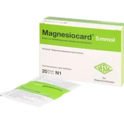MAGNESIOCARD 5 mmol Plv.z.Her.e.Lsg.z.Einnehmen 20 St