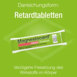 MAGNESIOCARD retard 15 mmol Beutel m.ret.Filmtabl. 30 St