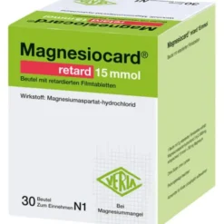 MAGNESIOCARD retard 15 mmol Beutel m.ret.Filmtabl. 30 St
