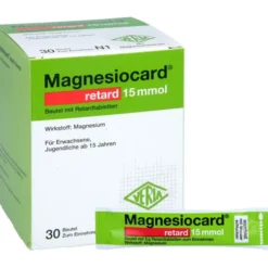 MAGNESIOCARD retard 15 mmol Beutel m.ret.Filmtabl. 30 St