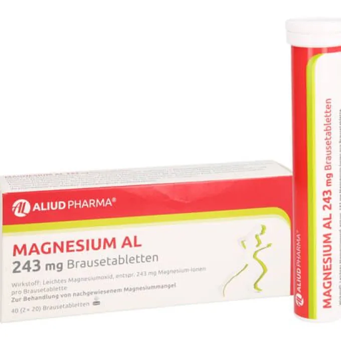 MAGNESIUM AL 243 mg Brausetabletten 40 St
