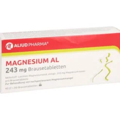 MAGNESIUM AL 243 mg Brausetabletten 40 St