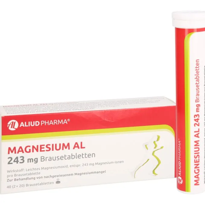 MAGNESIUM AL 243 mg Brausetabletten 40 St