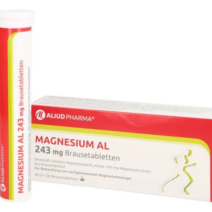MAGNESIUM AL 243 mg Brausetabletten 40 St