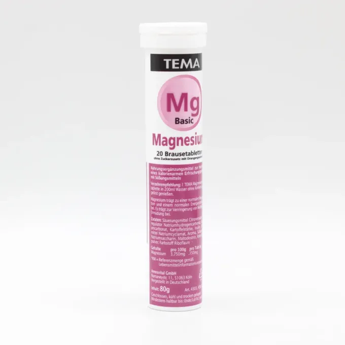 MAGNESIUM BRAUSETABLETTEN 20 Stück