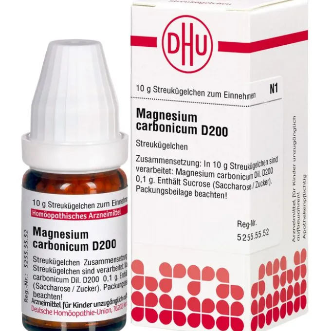 MAGNESIUM CARBONICUM D 200 Globuli 10 g