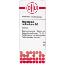 MAGNESIUM CARBONICUM D 6 Tabletten 80 St