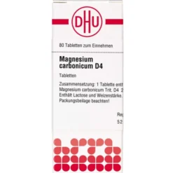 MAGNESIUM CARBONICUM D 4 Tabletten 80 St