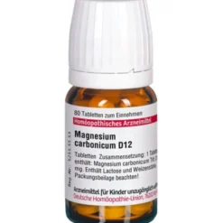 MAGNESIUM CARBONICUM D 12 Tabletten 80 St