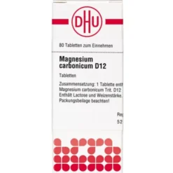 MAGNESIUM CARBONICUM D 12 Tabletten 80 St