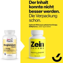MAGNESIUM CHELAT Kapseln hoch bioverfügbar 120 Stück