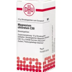 MAGNESIUM CHLORATUM C 30 Globuli 10 g