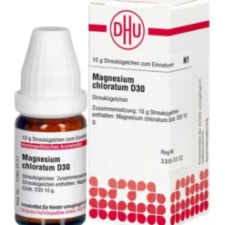 MAGNESIUM CHLORATUM D 30 Globuli 10 g