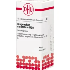 MAGNESIUM CHLORATUM D 30 Globuli 10 g