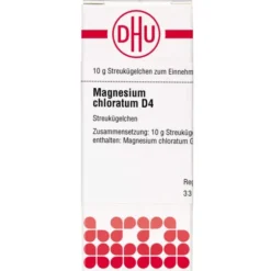 MAGNESIUM CHLORATUM D 4 Globuli 10 g