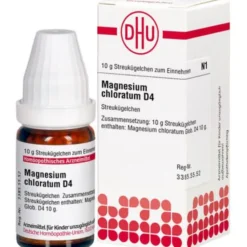 MAGNESIUM CHLORATUM D 4 Globuli 10 g