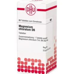 MAGNESIUM CHLORATUM D 6 Tabletten 80 St