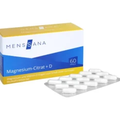 MAGNESIUMCITRAT+D MensSana Kapseln 60 Stück