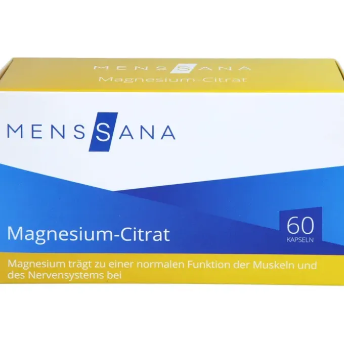 MAGNESIUMCITRAT MensSana Kapseln 60 Stück