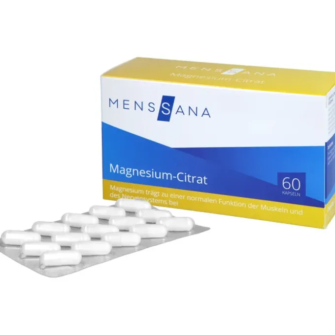 MAGNESIUMCITRAT MensSana Kapseln 60 Stück