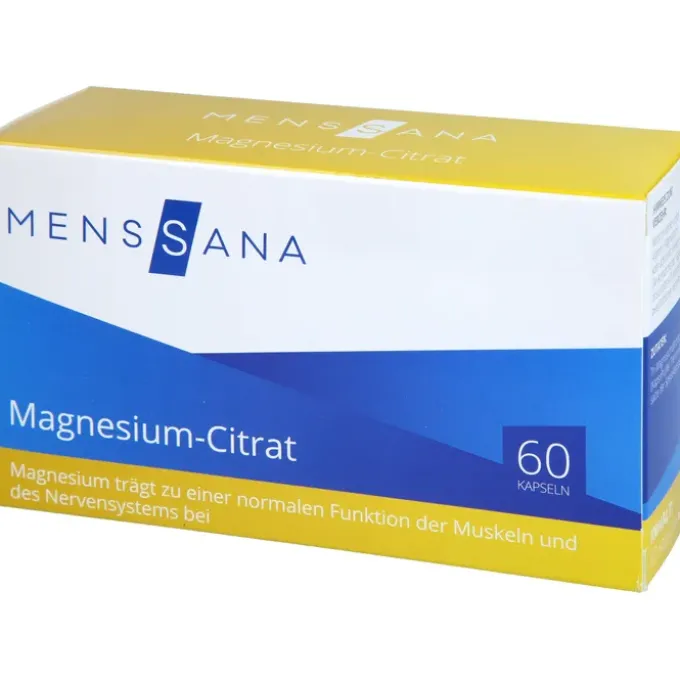 MAGNESIUMCITRAT MensSana Kapseln 60 Stück