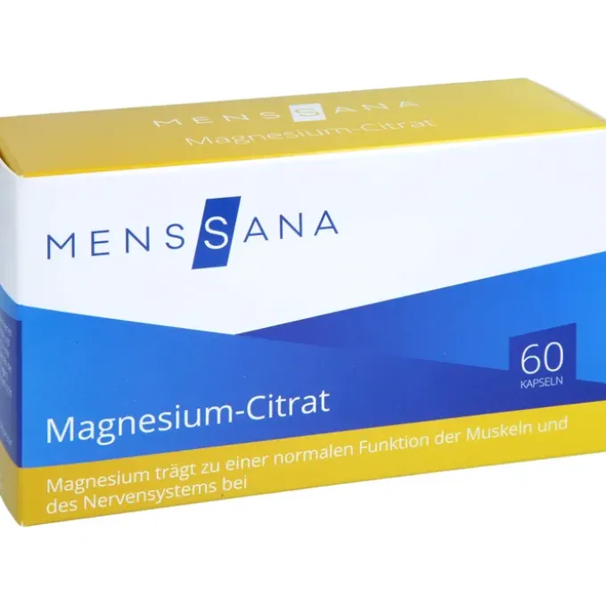 MAGNESIUMCITRAT MensSana Kapseln 60 Stück