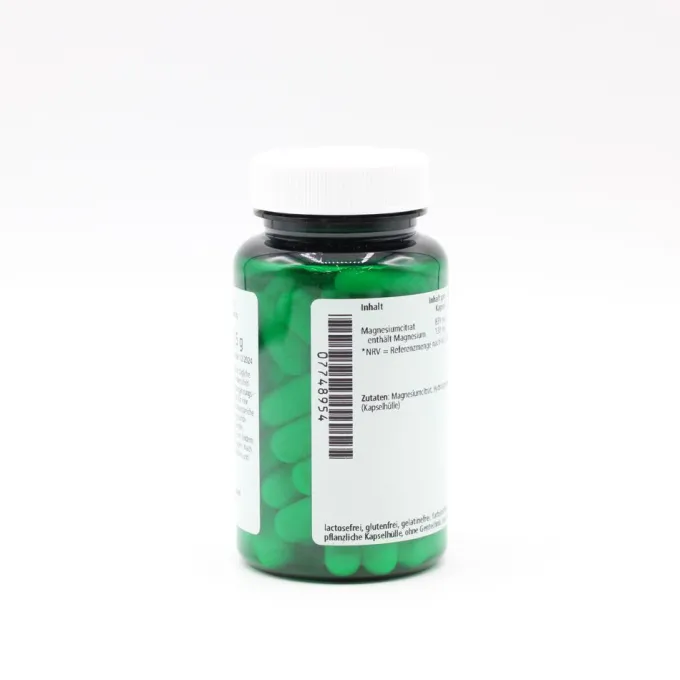 MAGNESIUMCITRAT 130 mg Magnesium Kapseln 60 Stück