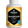 MAGNESIUMCITRAT 360 mg vegan Kapseln 180 Stück
