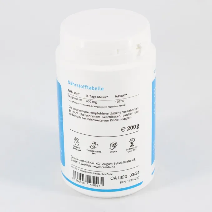 MAGNESIUMCITRAT Pulver Vital 200 g