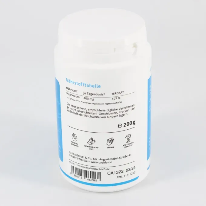 MAGNESIUMCITRAT Pulver Vital 200 g