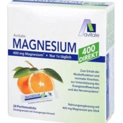 MAGNESIUM 400 direkt Orange Portionssticks 20 Stück