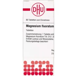 MAGNESIUM FLUORATUM D 12 Tabletten 80 St