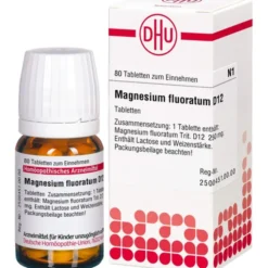 MAGNESIUM FLUORATUM D 12 Tabletten 80 St