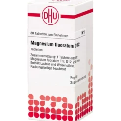 MAGNESIUM FLUORATUM D 12 Tabletten 80 St