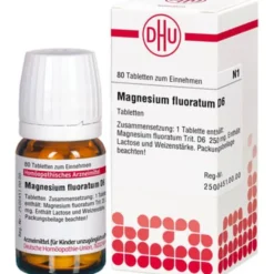 MAGNESIUM FLUORATUM D 6 Tabletten 80 St