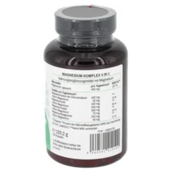 MAGNESIUM KOMPLEX 4in1 hochdosiert vegan Kapseln 120 Stück