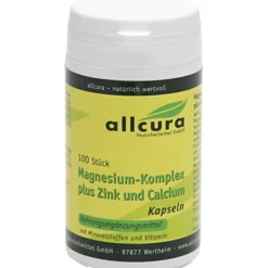 MAGNESIUM KOMPLEX m.Zink+Calcium Kapseln 100 Stück