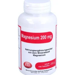 MAGNESIUM 200 mg Berco Tabletten 100 Stück