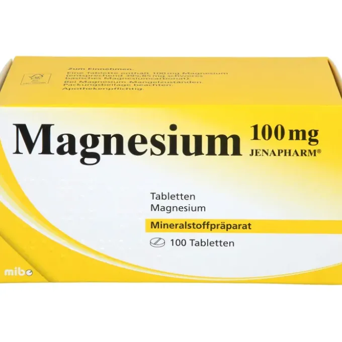 MAGNESIUM 100 mg Jenapharm Tabletten 100 St
