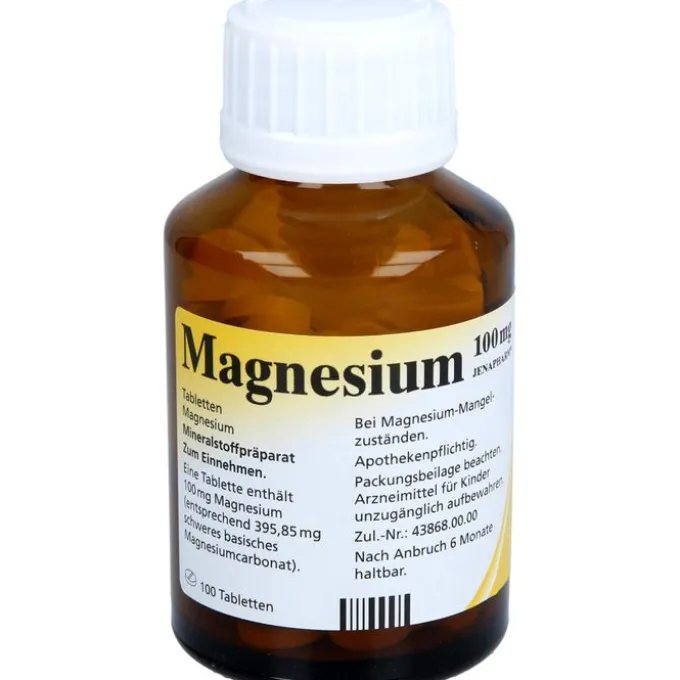MAGNESIUM 100 mg Jenapharm Tabletten 100 St