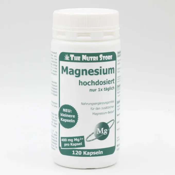 MAGNESIUM 400 mg Kapseln 120 Stück