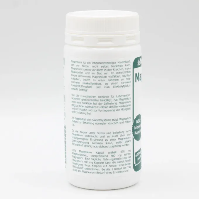 MAGNESIUM 400 mg Kapseln 120 Stück