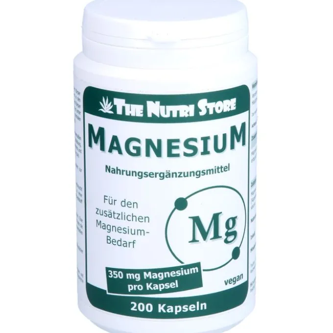 MAGNESIUM 350 mg Kapseln 200 Stück