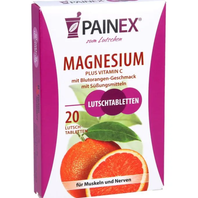MAGNESIUM MIT Vitamin C PAINEX 20 Stück