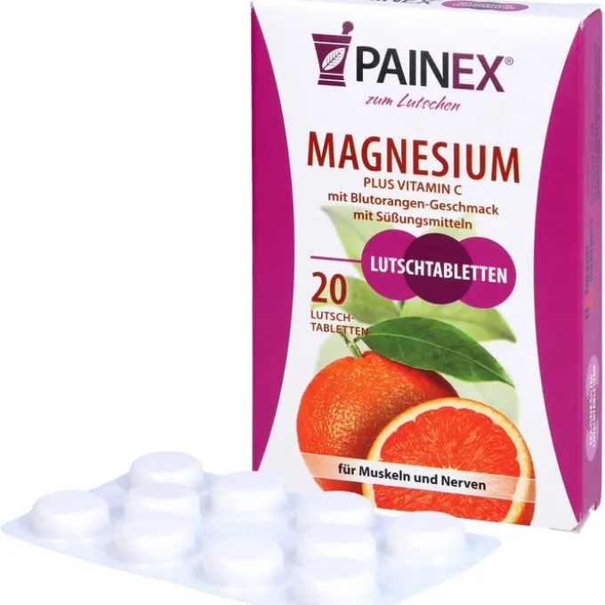 MAGNESIUM MIT Vitamin C PAINEX 20 Stück